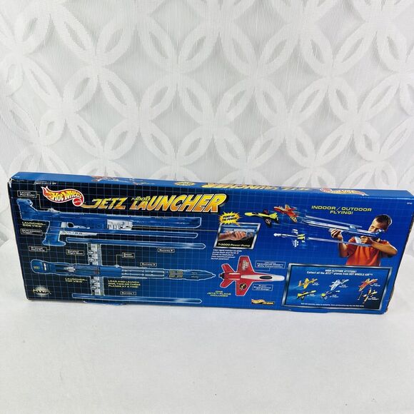 Mattel 1999 Hot Wheels Jetz Launcher T-3000 HWA Air Power Pump Indoor/Outdoor - Picture 4 of 8